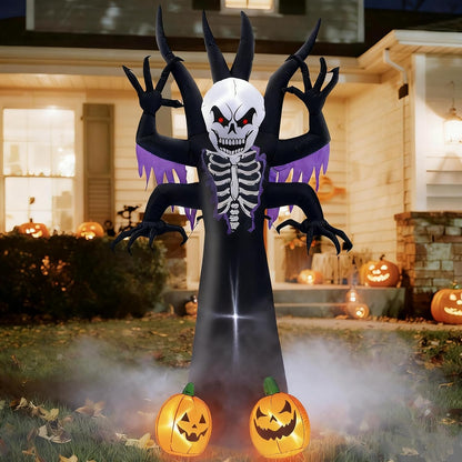 🎃12FT Giant Halloween Inflatable Grim Reaper