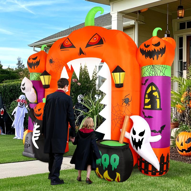 🐑 Giant Halloween Pumpkin Inflatable