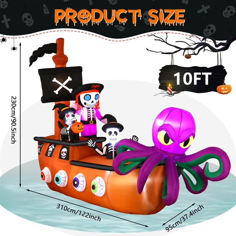 🐑 Giant Halloween Pumpkin Inflatable