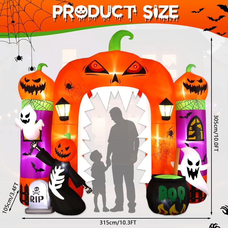 🐑 Giant Halloween Pumpkin Inflatable