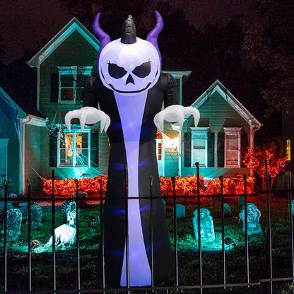 12FT Giant Halloween Inflatable Grim Reaper